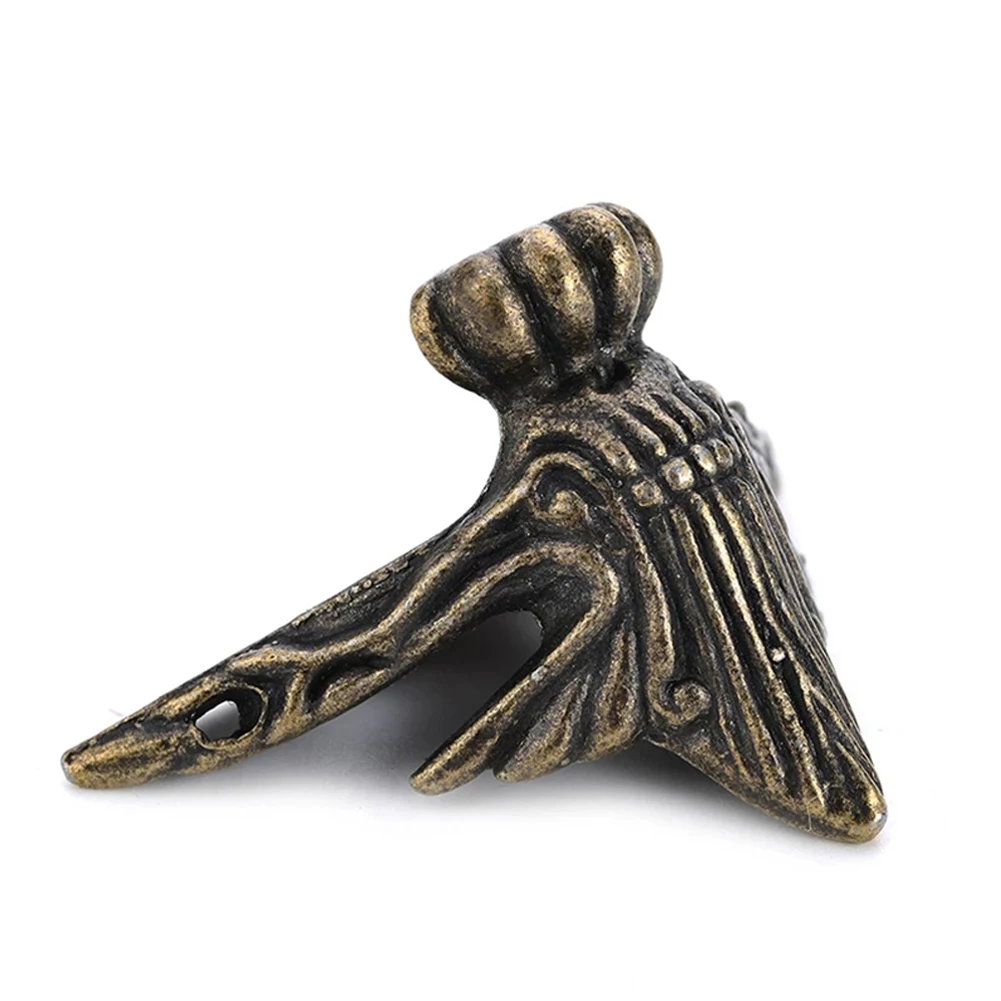 Jewelry Box Legs 38 X 28mm Antique Brass Jewelry Chest Feet Protective And Decorative Retro Shape Design Home Decor
