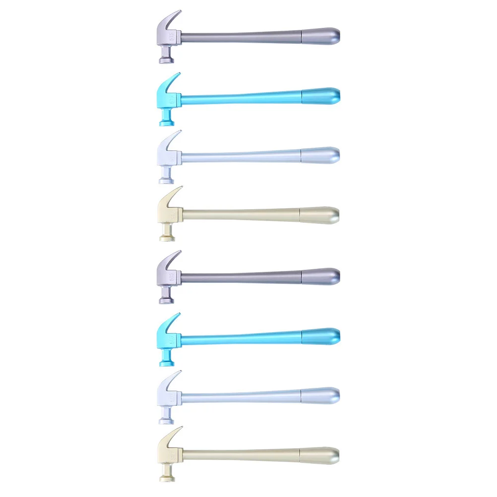 

8Pcs Claw Hammer 0.5mm Gel Pens Unique Anti-Skid Fine Tip Pens for Student Homework Exam Writing Fine Point Pen