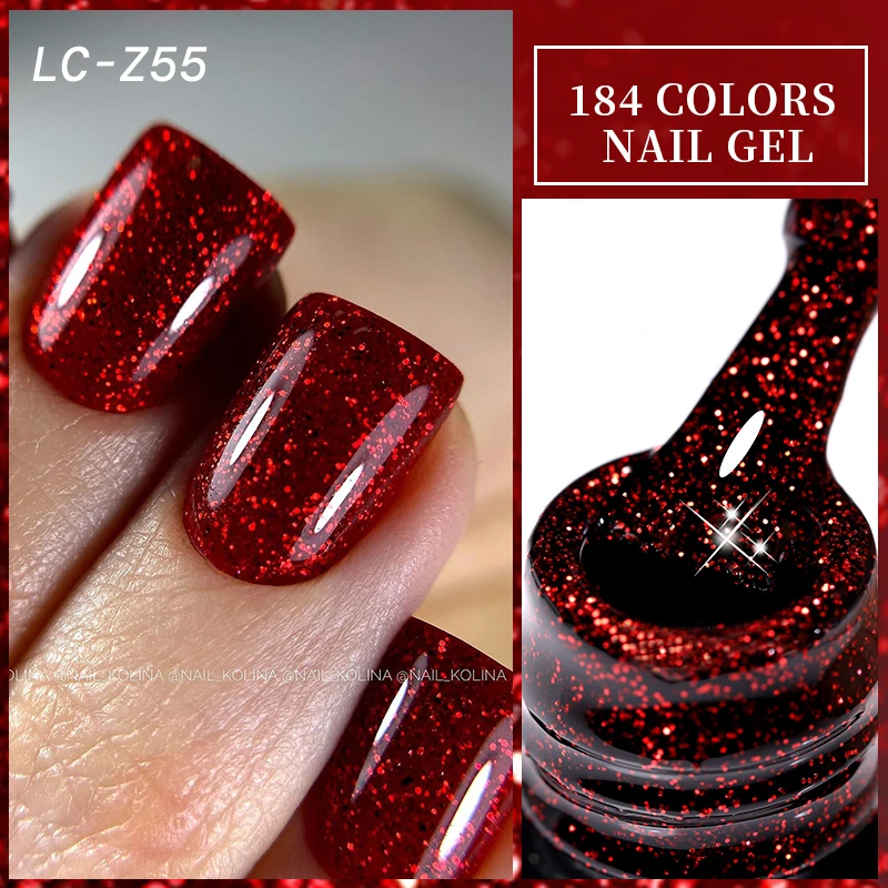 LILYCUTE 7ML Weinroter Gel-Nag – Nail Art Red Wine Bewertung und Preis