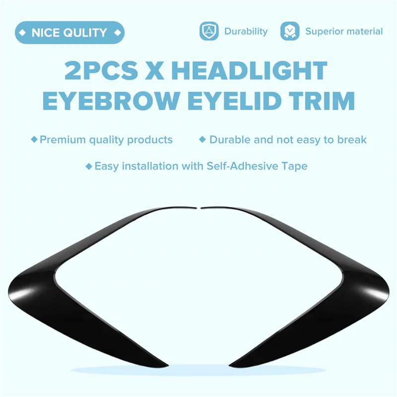 

【Price Drop !!】2PCS Headlight Eyelid Light Eyebrow Lamp Decoration For Mini JCW U25 Car 2024-2025