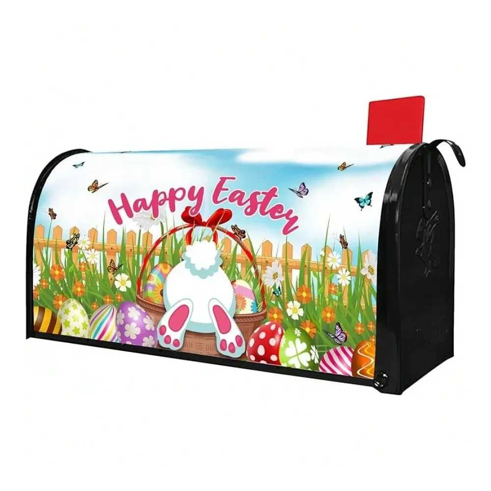 

Patriotic Mailbox Covers Magnetic Standard Size 21 X 18 Spring Summer American Welcome Mailbox Wraps Post Letter Box Cover Gard