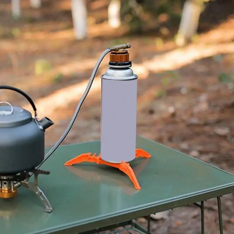 

U2JB Gas Bracket Outdoor Folding Gas Bracket Shelf Canister Stand Holder