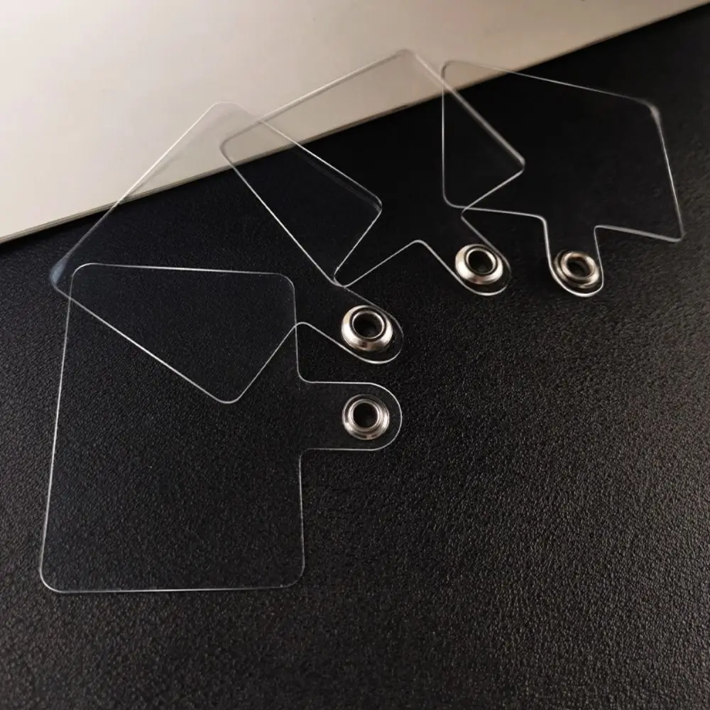 휴대폰 스트랩 투명 클립 휴대폰 액세서리 목걸이 스트랩 패치 목걸이 패치 안전 테더 패치 휴대폰 랜야드 가스켓