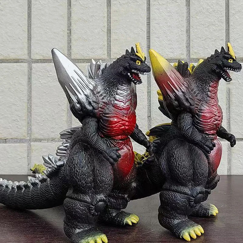 2 ألوان Godzilla VS Spacegodzilla حاسمة معركة وحوش الملك الفضاء Godzilla Fukuoka 15 سنتيمتر نموذج عمل نموذج لجسم اللعب هدية