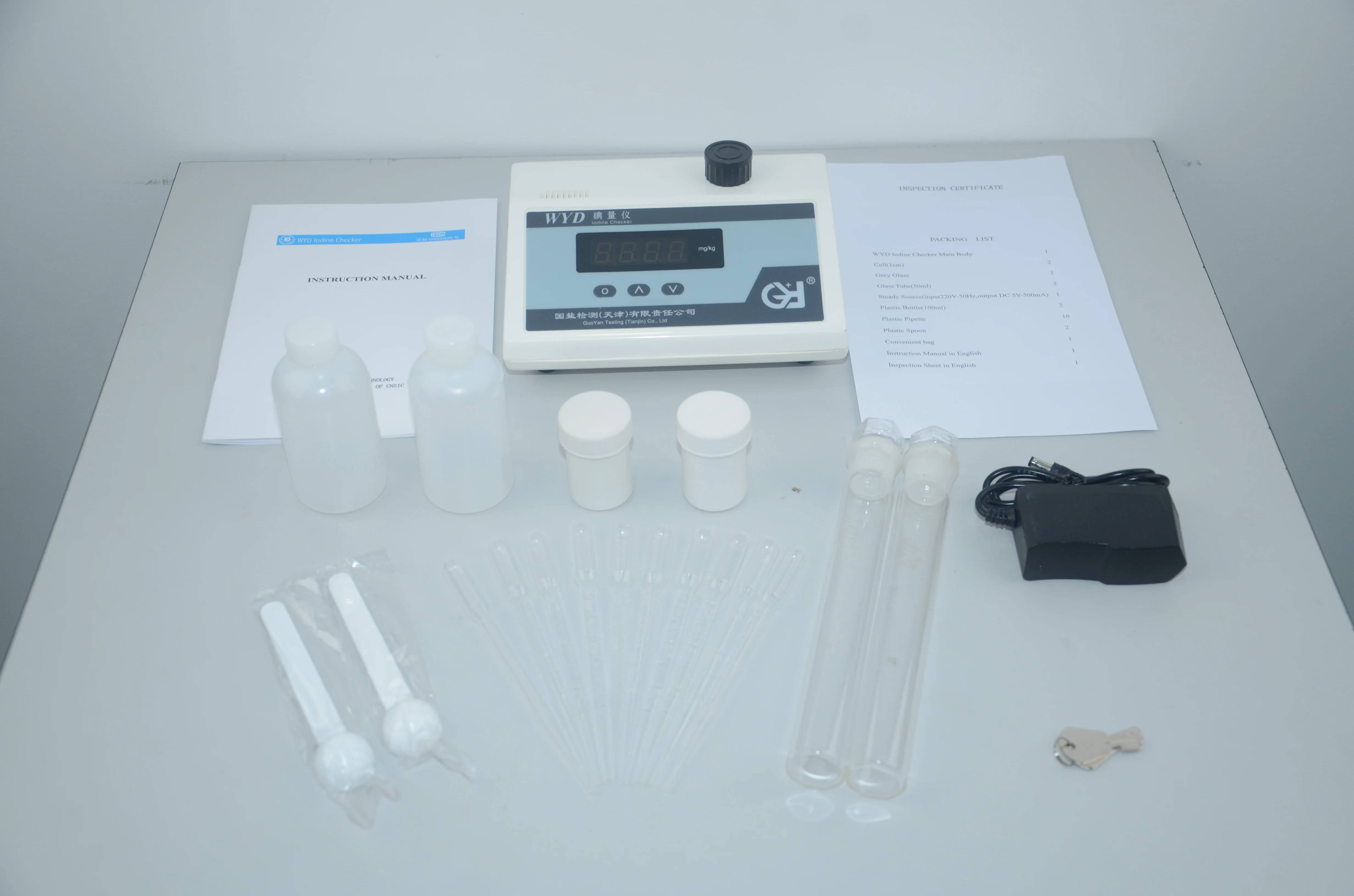 2025 Premium Products Bench Top Lab Salt Iodine Meter  WYD  Iodine Checker