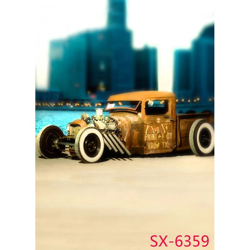 Retro Châu Âu Phố Xem Phong Cảnh Chụp Ảnh Phông Nền Đạo Cụ Cưới Con Chân Dung Ảnh Nền Studio 2157 YXFL-82