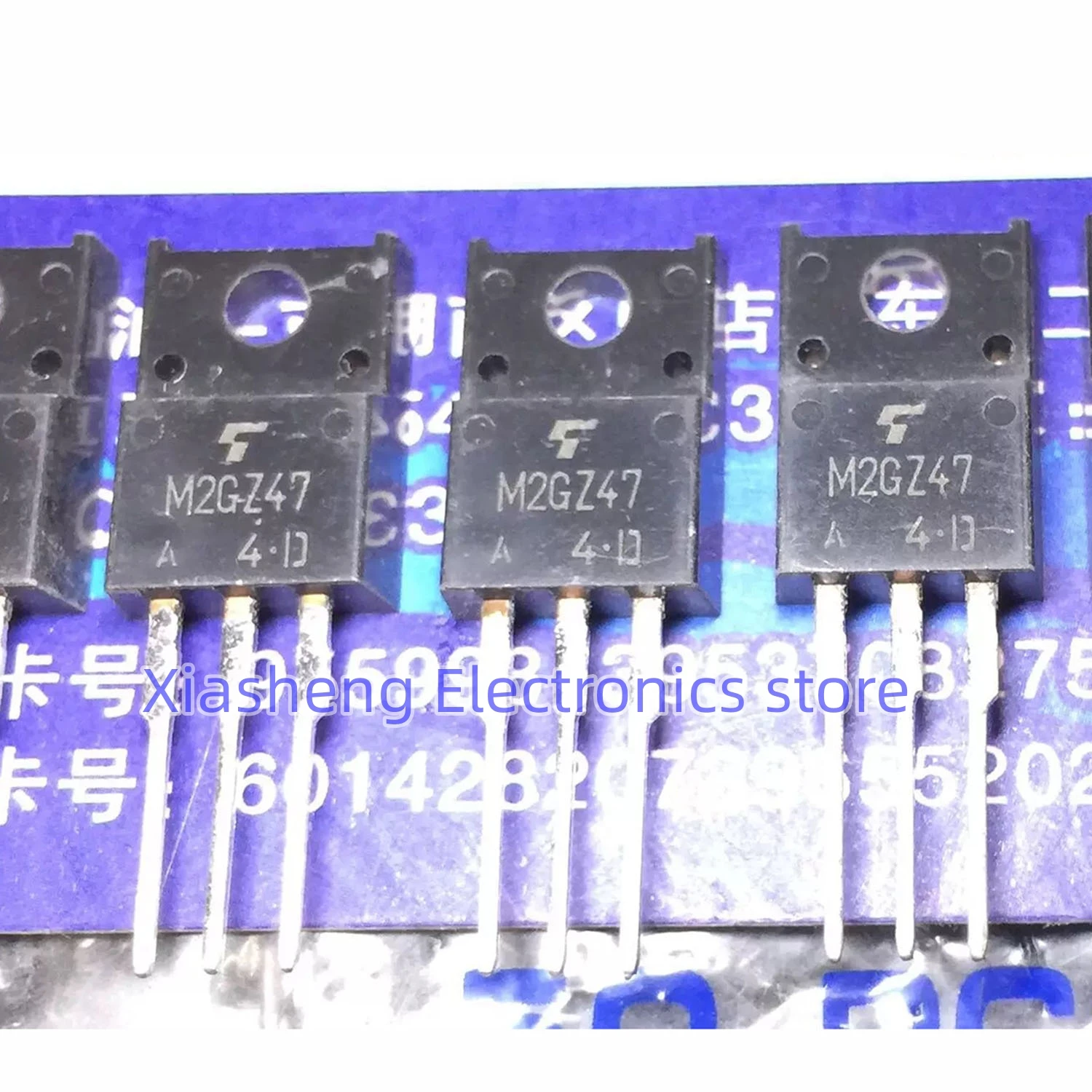 

New Original 10Pcs M2GZ47 TO-220F Bidirectional Thyristor In Stock Good Quality