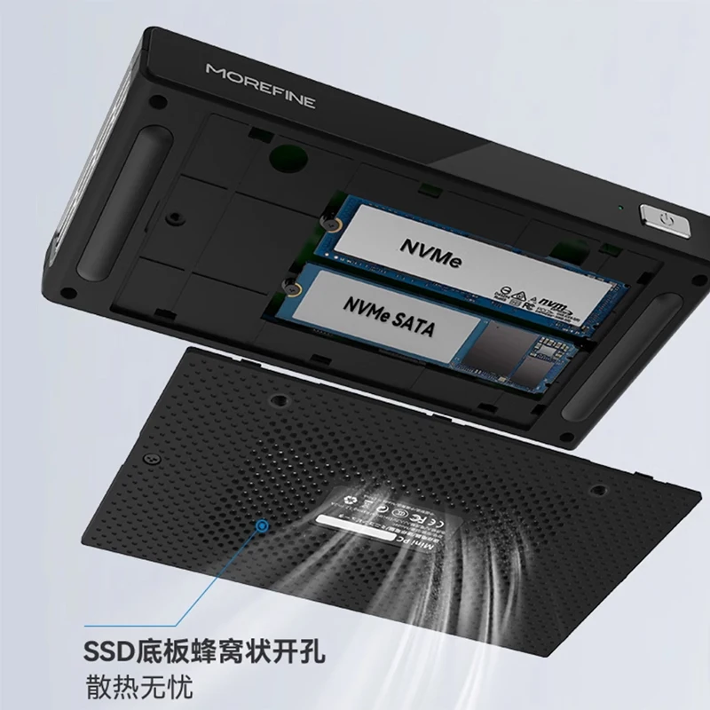 الجيل الثاني عشر N100 مضيف صغير للجيب Win11 Office N150 كمبيوتر صغير صغير 4K محرك الأقراص الصلبة المزدوجة