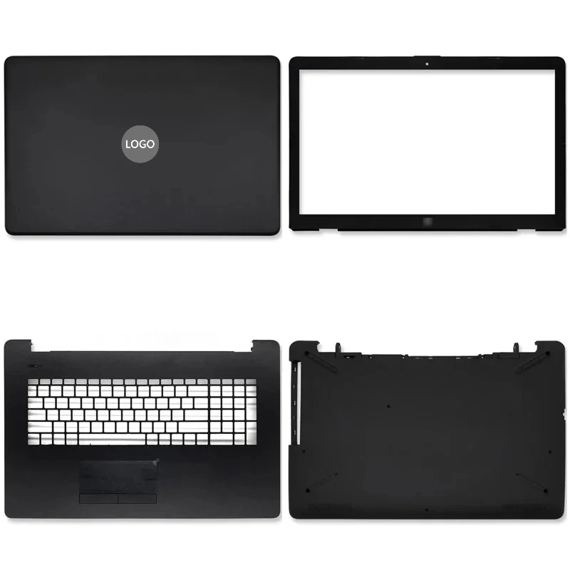 

New For 17-BS 17-AK 17G-BR TPN-W129 TPN-W130 Laptop LCD Back Cover Front Bezel Upper Palmrest Bottom Base Case Keyboard Hinge