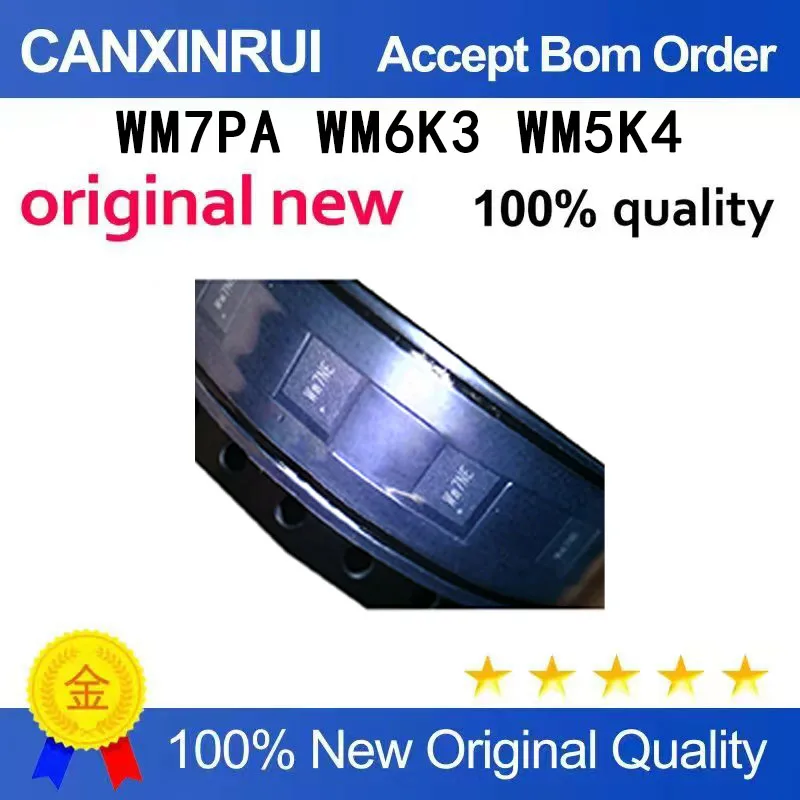 (5-100 pieces)WM7PA, WM6K3, WM5K4, QFN, QFN, brand new in stock, starting with WM7