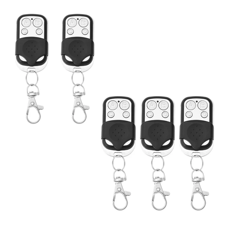 433Mhz 4 pulsanti telecomando 4CH chiave per auto apriporta per Garage telecomando duplicatore di controllo del cancello elettronico