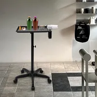 Hairdressing Trolley Salon Casters Spa Stylist Hairdressing Chair Cosmetic Beauty Furniture Mobility Easy Move Height Adjustable