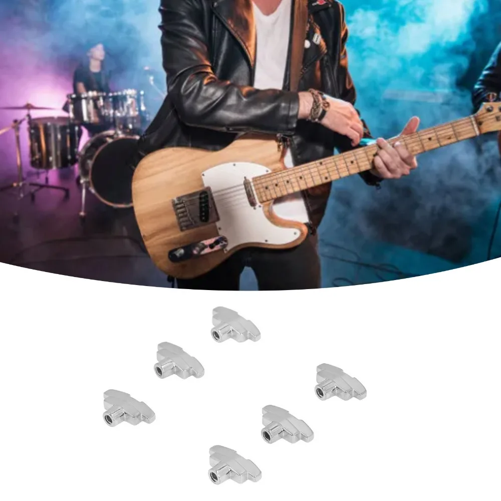 6pcs Zinc Alloy Electric Guitar Screw​ Gold/Silver/Black Versatile ​Neck Guard Plate Screw​ Mounting Tool​