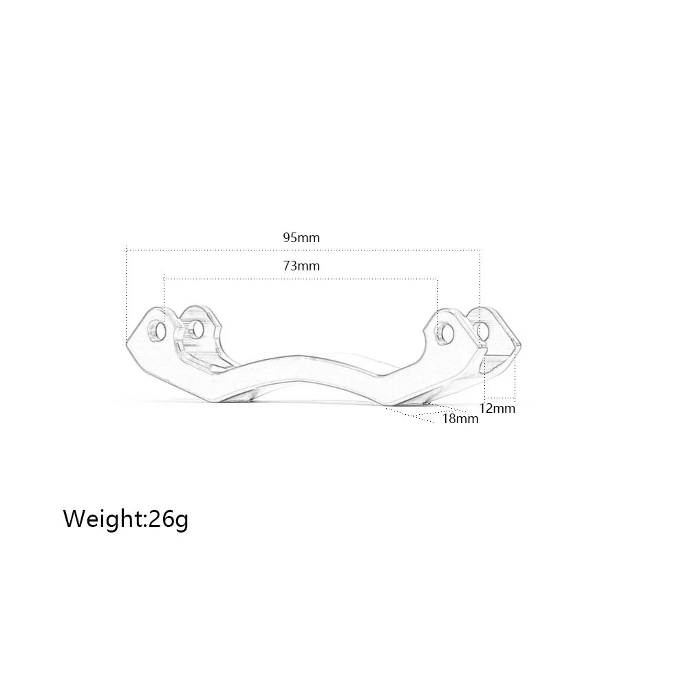 Aluminiumlegierung # 87551 # 85422 Vorne Hinten Stoßdämpfer Montage Platte Klammer FÜR RC 1/5 HPI Baja 5B 5T 2,0 5SC SS Flux 5R 1970 Zubehör