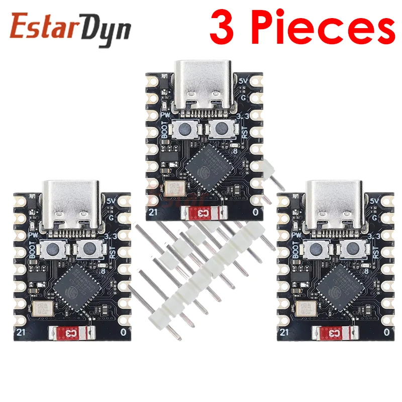 EstarDyn ESP32-C3 MINI Entwicklungsboard / ESP32 SuperMini Development WiFi Bluetooth Erweiterungsboard