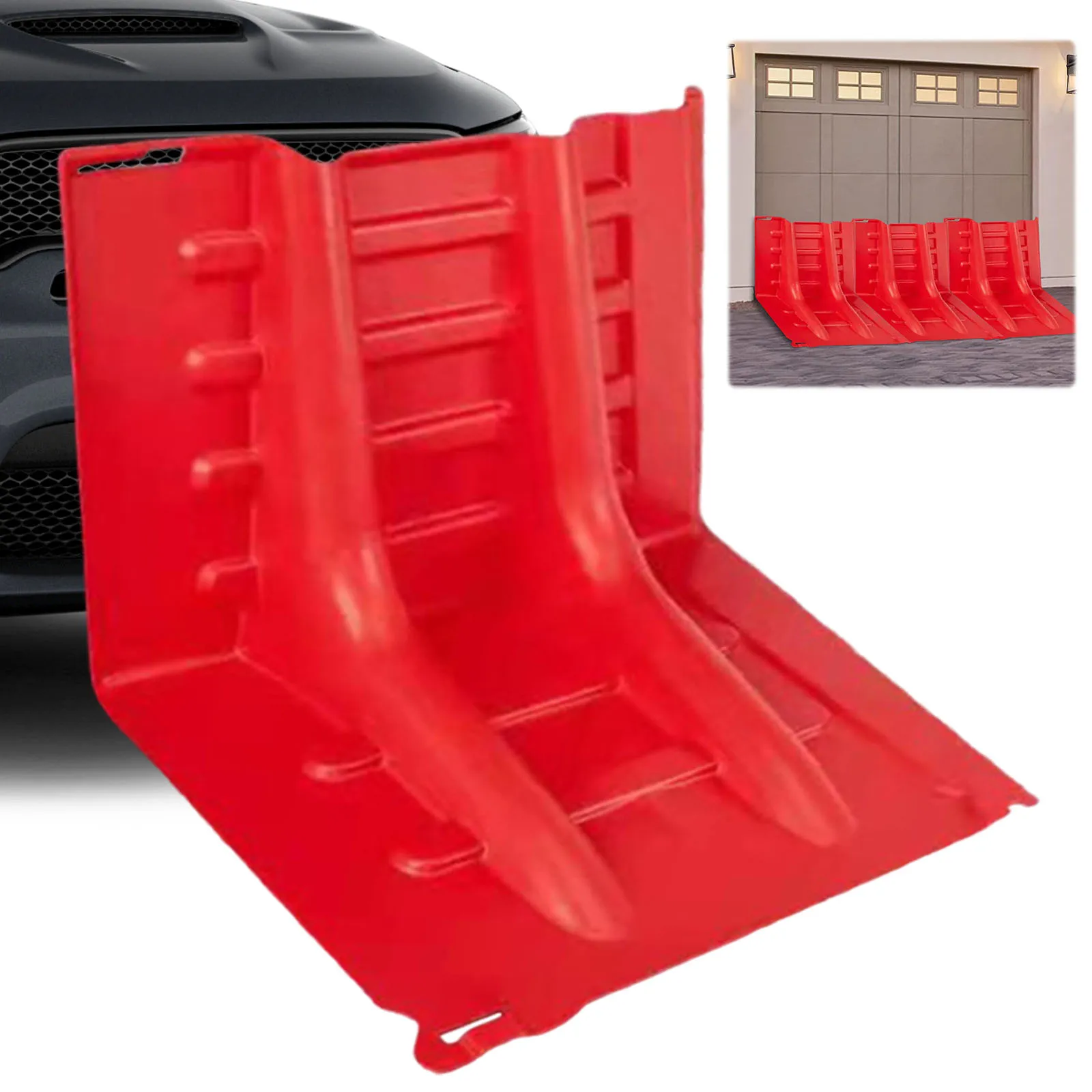 52 سنتيمتر 6 قطعة حاجز الوقاية من الفيضانات على شكل حرف L حاجز الفيضانات السريع يغطي التعرض السريع لخام تحويل النهر الطرق السريعة #2