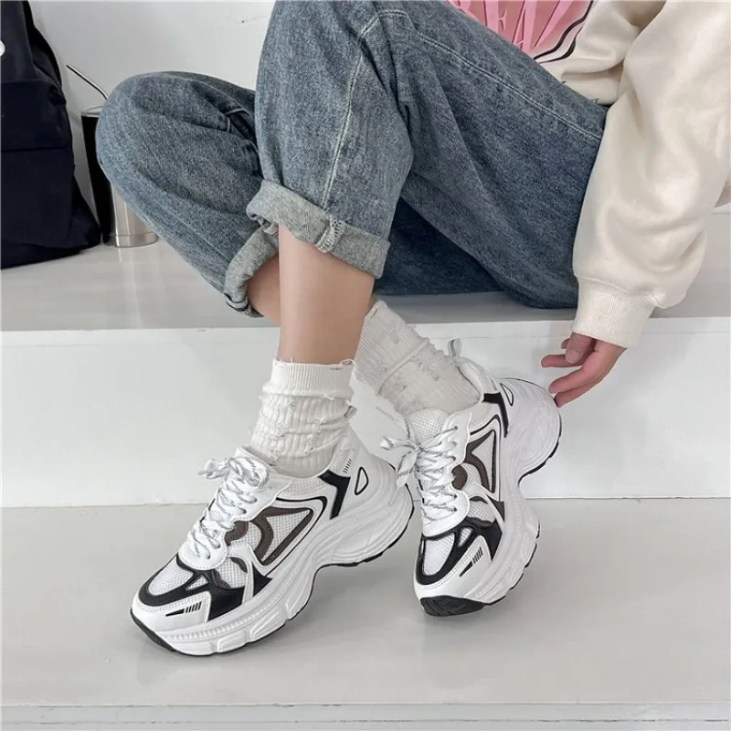 2024 New Ladies summer Autumn Fashion Casual Shoes Outdoor Lace Up Sneakers for Women Female Comfortable Versatile Shoes