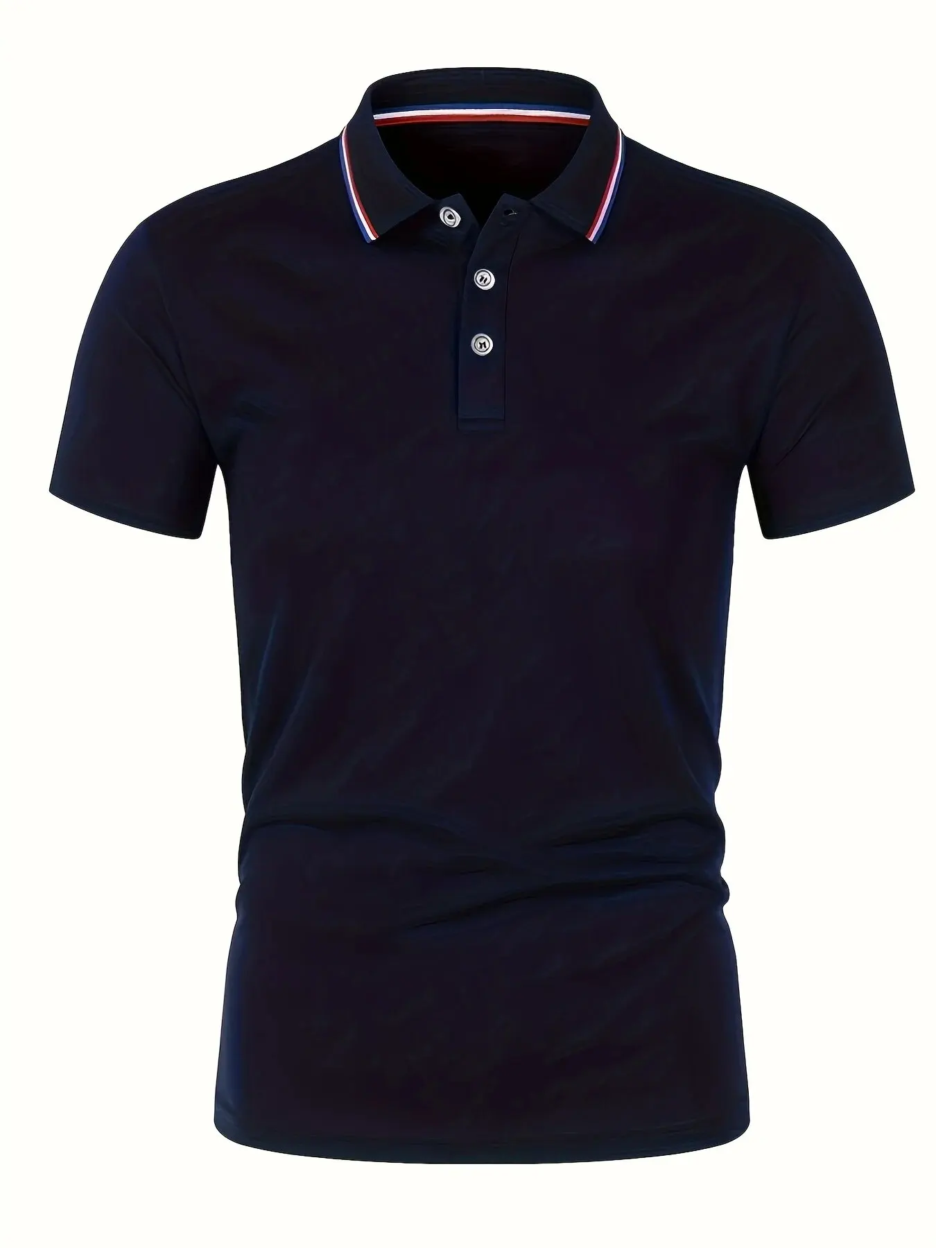 2025 Hot Sale Men's Summer Casual Breathable Comfortable Polo Shirt Men's Solid Color High Quality Short Sleeve T-Shirt 34 S574f72a2c6e34f4ea057fe80f1d4b7eaQ
