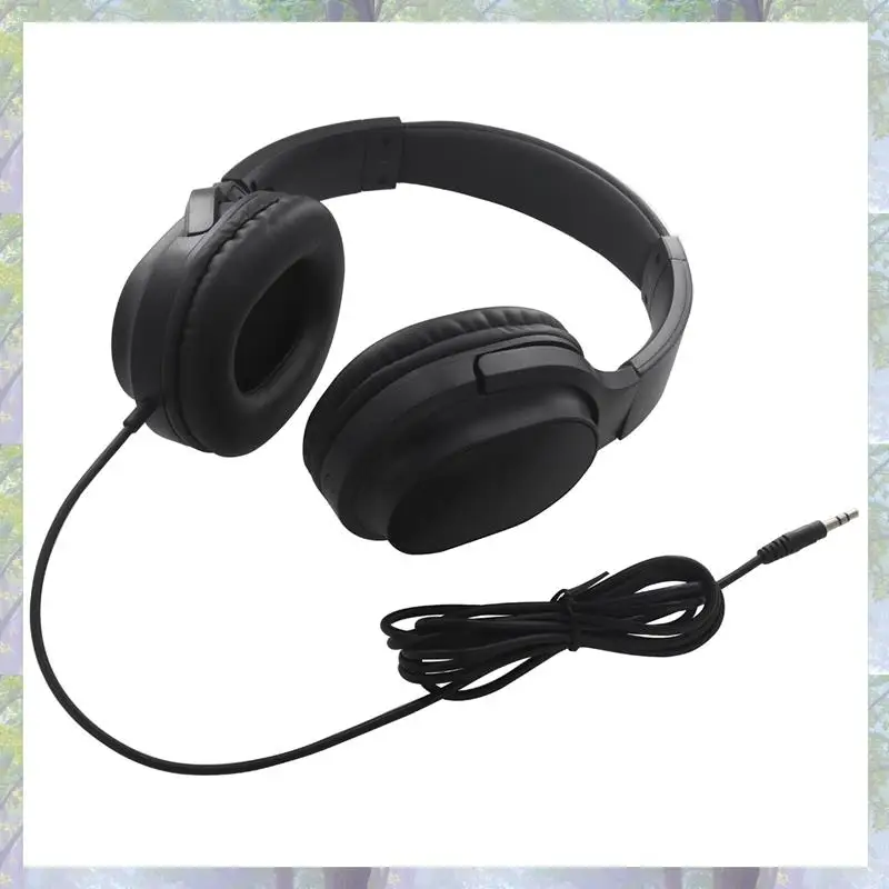 2X Gitarren-Kopfhörer, Gitarrenverstärker, Audio-Mixer, Over-Ear-Headset, einziehbar, faltbar, kabelgebunden, Stereo-Kopfhörer