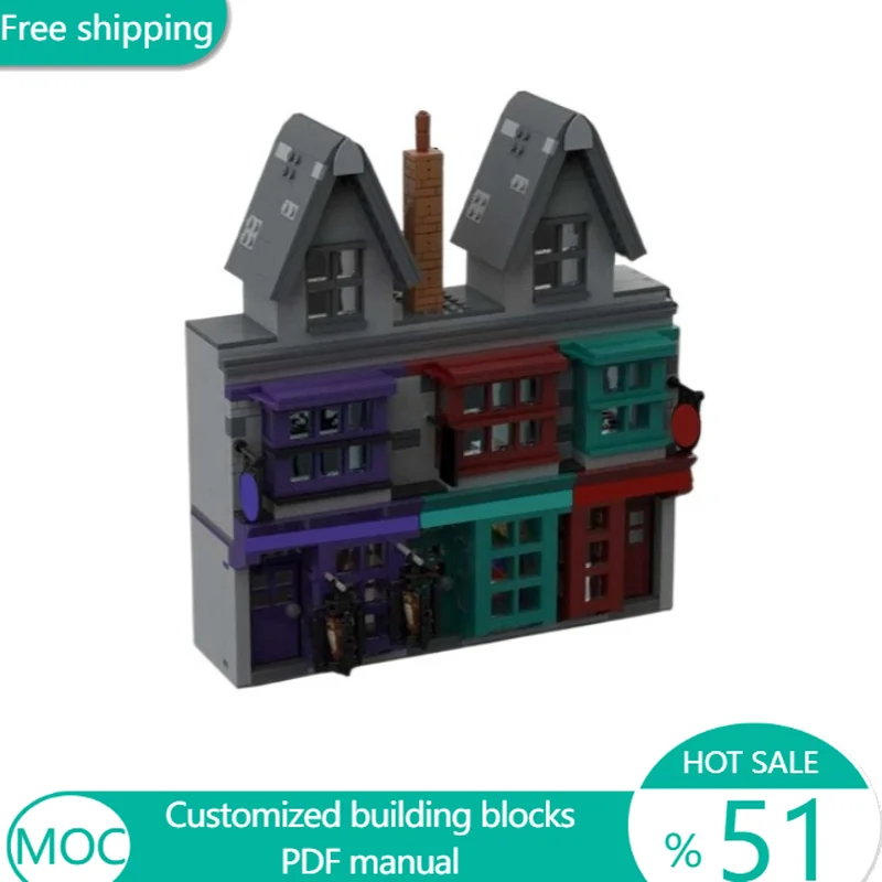 

1056 деталей: Модульный конструктор «Сова и слизень» по мотивам знаменитого фильма, креативный набор для самостоятельной сборки, подарок