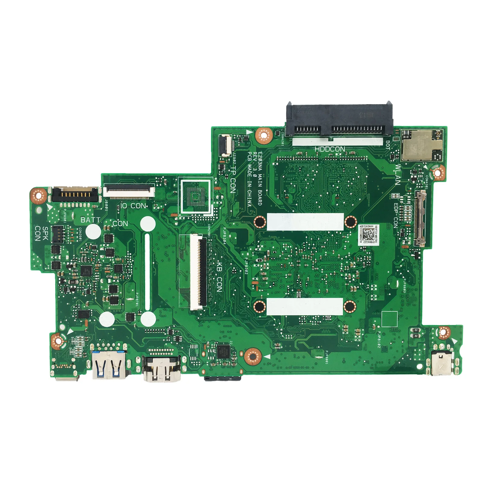 KEFU E203N Mainboard For ASUS E203NA E203NAH E203NAS L203NAH L203NA Laptop Motherboard N3350 N4200 2GB/4G/RAM