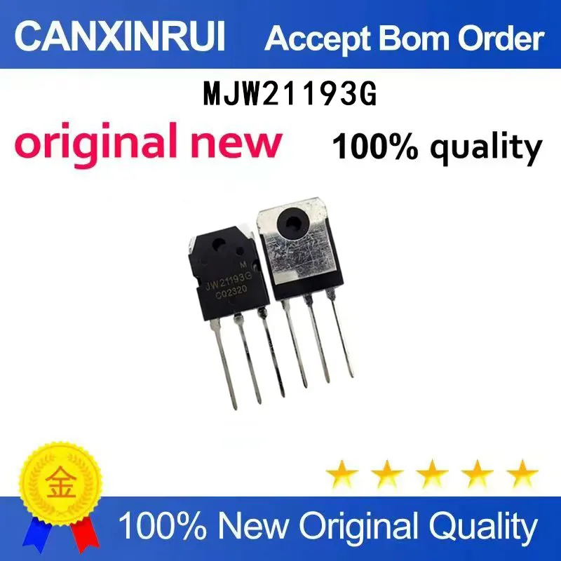 

(5-100 Pieces) Brand new original MJW21193G JW21193G TO-247 spot chip IC