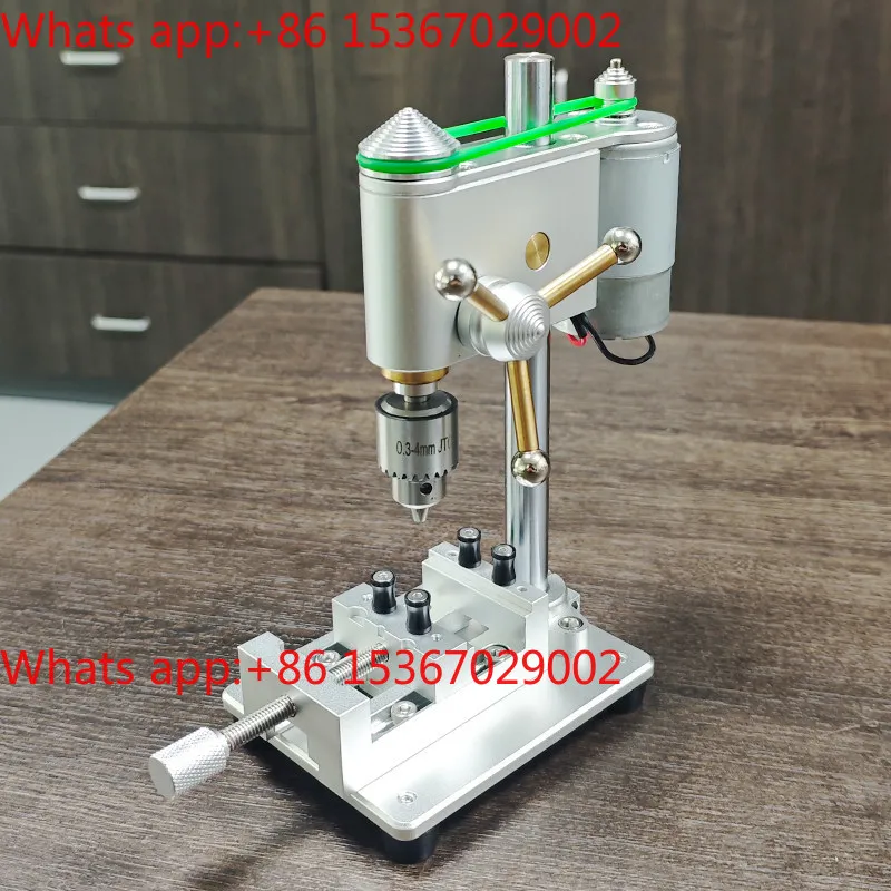 

Миниатюрный настольный сверлильный станок для DIY, точный инструмент для ремонта телефонов и часов, электрическая дрель для шлифовки.