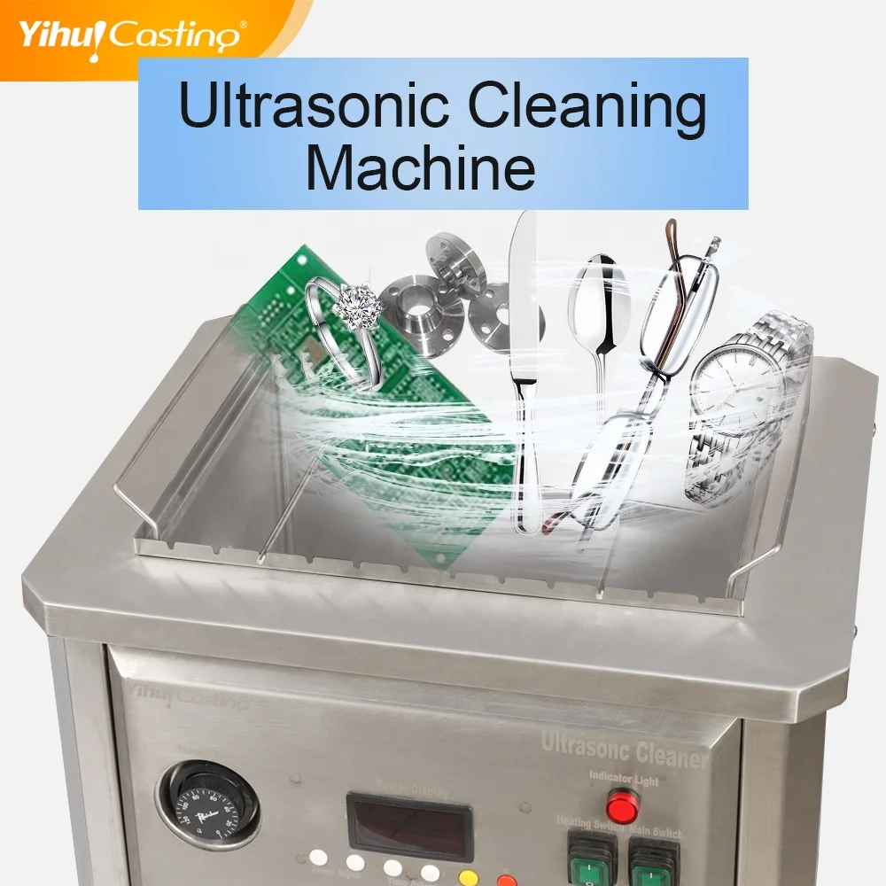 2000W Heating Power Industrial Ultrasonic Cleaning Machine 12 Motor For Jewelry Polishing