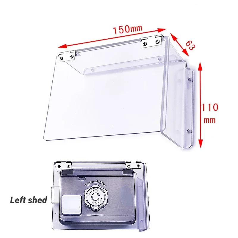 

Waterproof Cover for Smart swipe lock Electric Lock Mechanical Door Lock OutDoor snow cover universal type