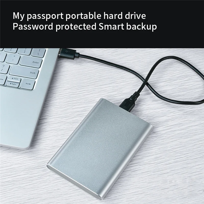 

2,5-дюймовый внешний мобильный жесткий диск, высокоскоростной USB 3,0, 160 ГБ, портативный жесткий диск для ноутбука, настольного ПК