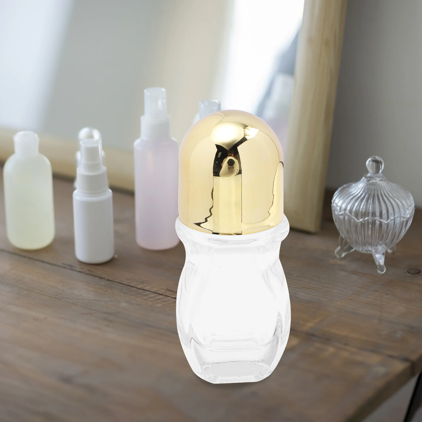 

8Pcs Glass Roller Bottle Essential Oil Bottles Reusable Roll-on Bottles for Perfume and Aromatherapy Compact Storage with