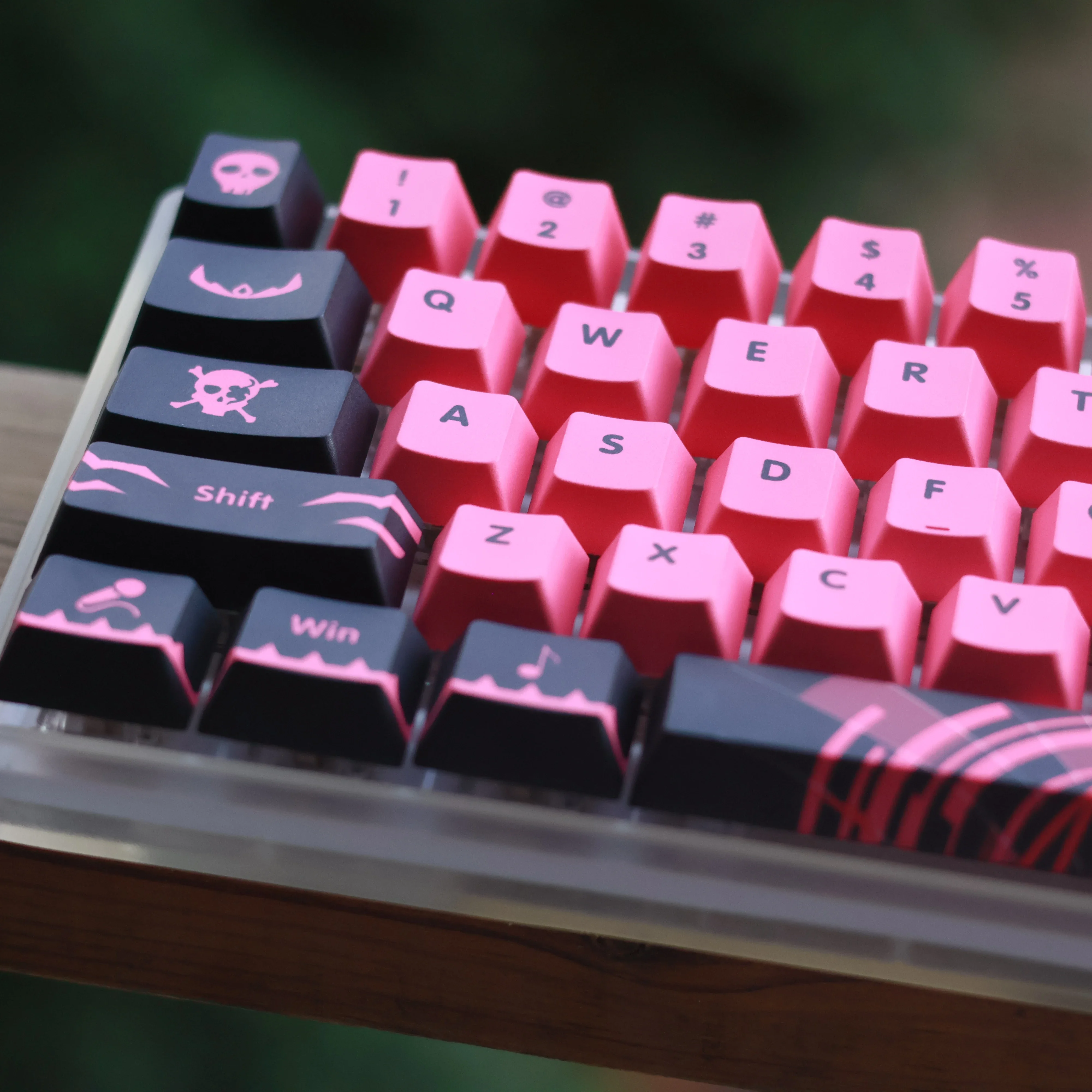 132 Keys/Set Hololive Vtuber Mori Calliope PBT Cherry Keycaps for