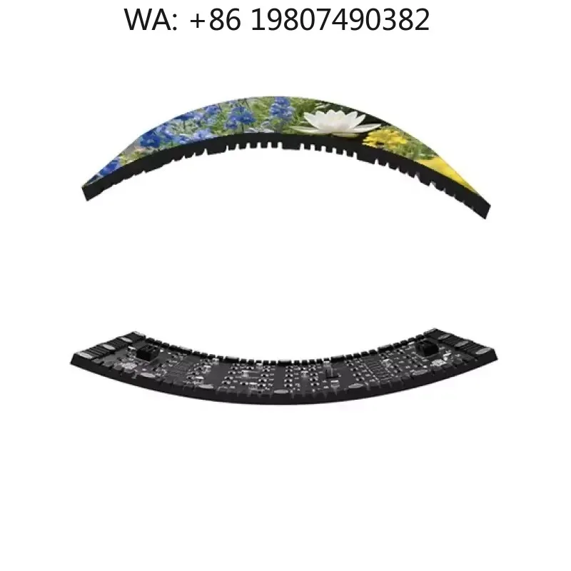 

P2.6 Foldable Rolling GOB LED Display Interactive Full Color Screen For Indoor Commercial Scrolling Advertising Playback