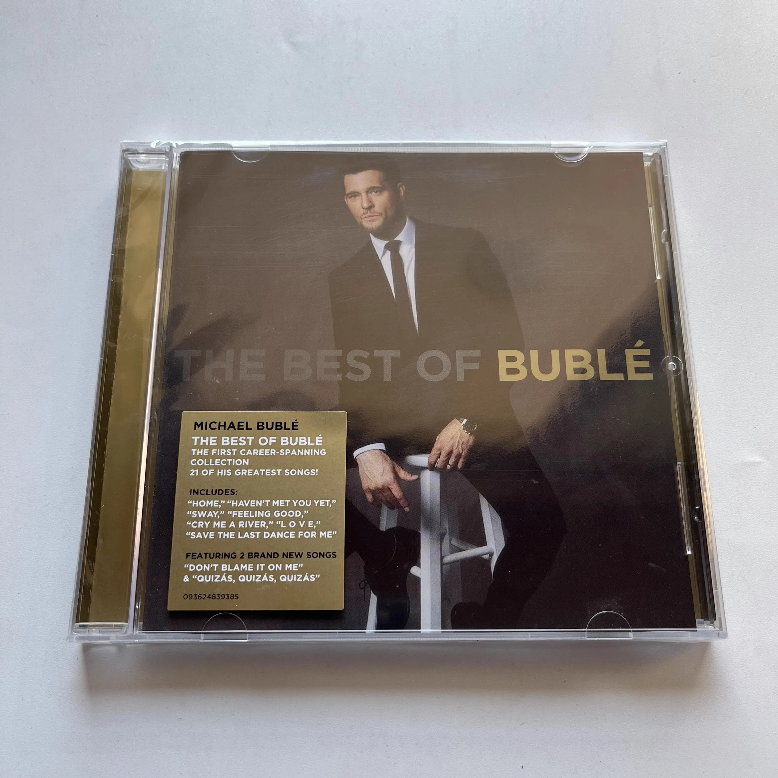 Álbum de CD de música Jazz Michael Buble, el mejor de Buble, grabación de música, Cosplay, Walkman, coche, trampas de sonido, caja, regalo de colección de música para fiesta