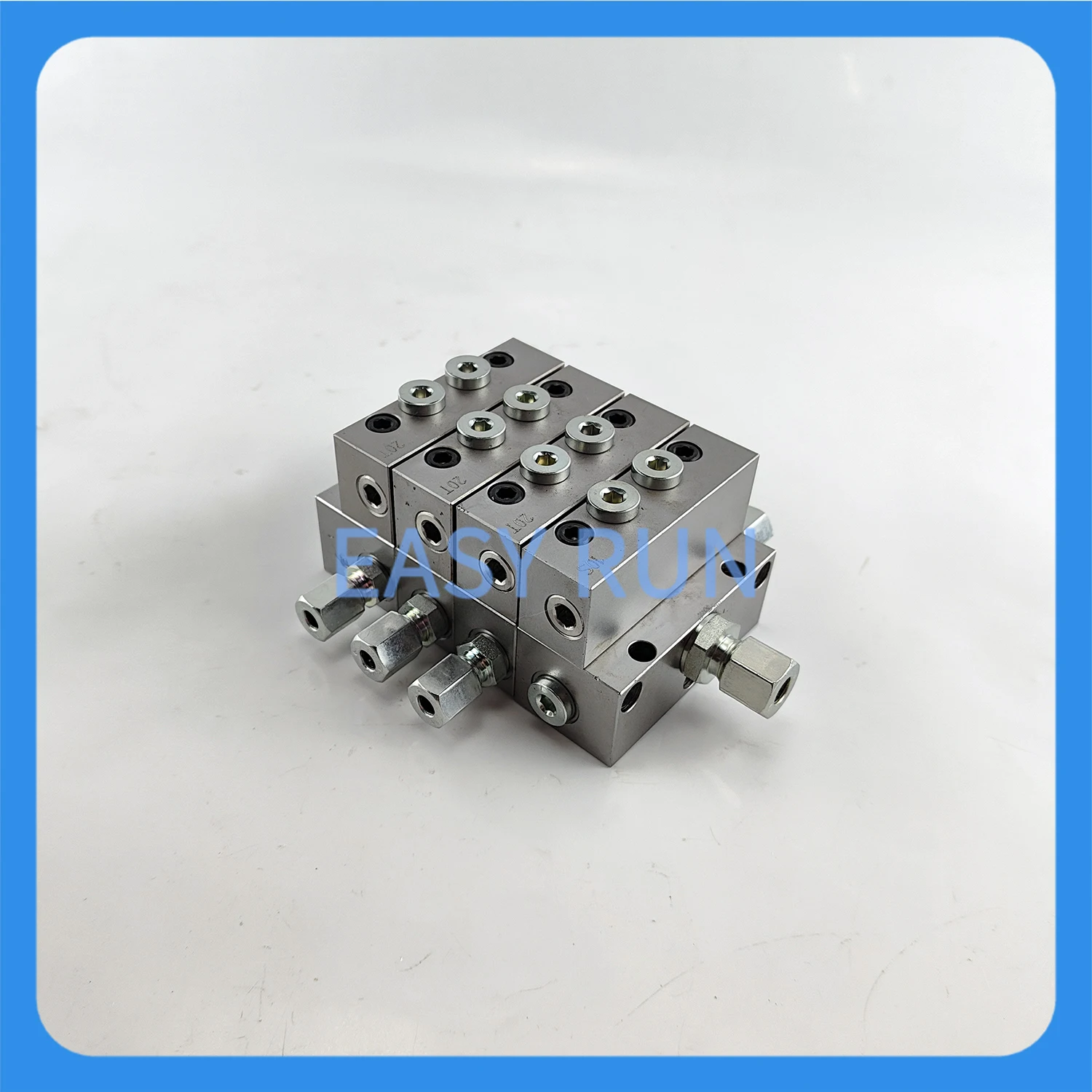 Type 2500 lubricating distributor 4~8Outlets Grease distributor is suitable for excavator crusher pump truck NLGI 000#-2#
