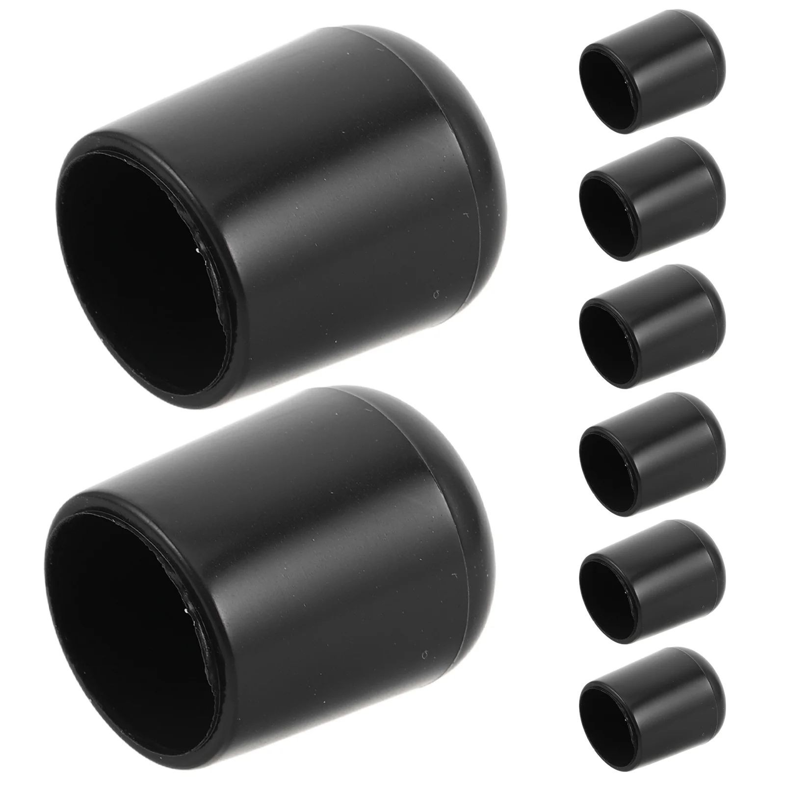 8 stuks herbruikbare ronde meubelpootdoppen krasbescherming ruisonderdrukking tafel stoel voeten covers voor vloeren stoelpoottips