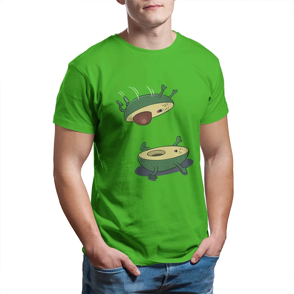 Parody The avocado jump sex T shirt men Funny sexy avocado T-shirt Comic kamasutra gag tshirt humor food meme tee shirt camiseta