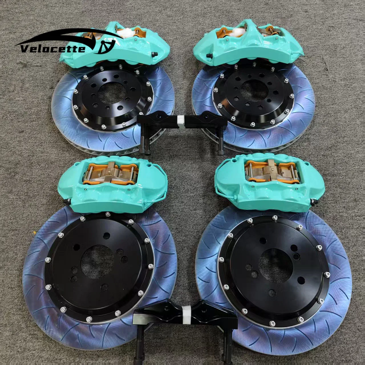 

6-поршневой большой тормозной суппорт, тормозной комплект, передний ротор 400, задний ротор 380, настраиваемый цветной логотип для BMW F30 F31 E92