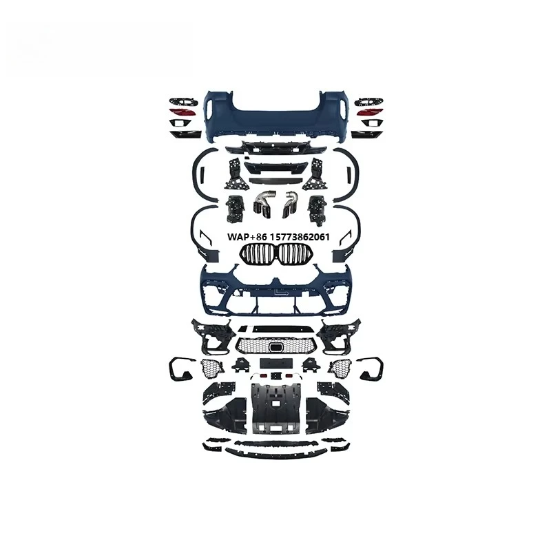 

Body Kit Car Parts Car Bumpers Suitable for 20-22 Models of X6 with Extended Bodywork G06, Pre-release Version of the X6M