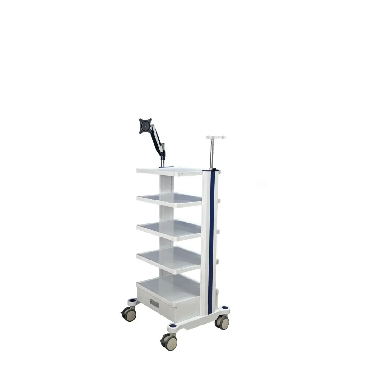 Medical aluminum alloy trolley, operating room equipment tool trolley, endoscope trolley trolley