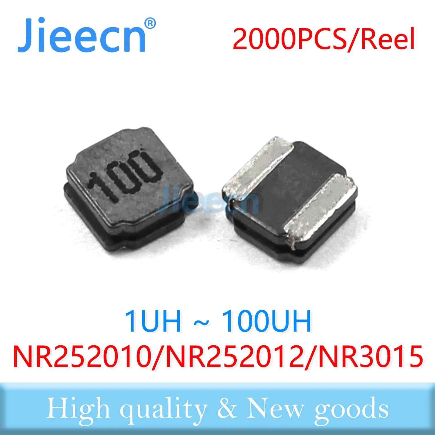 NR252010 NR252012 NR3015 1UH 1.5UH 2.2UH 3.3UH 4.7UH 6.8UH 10UH 22UH 33UH 47UH 68UH 100UH Shielded Power Inductors NR