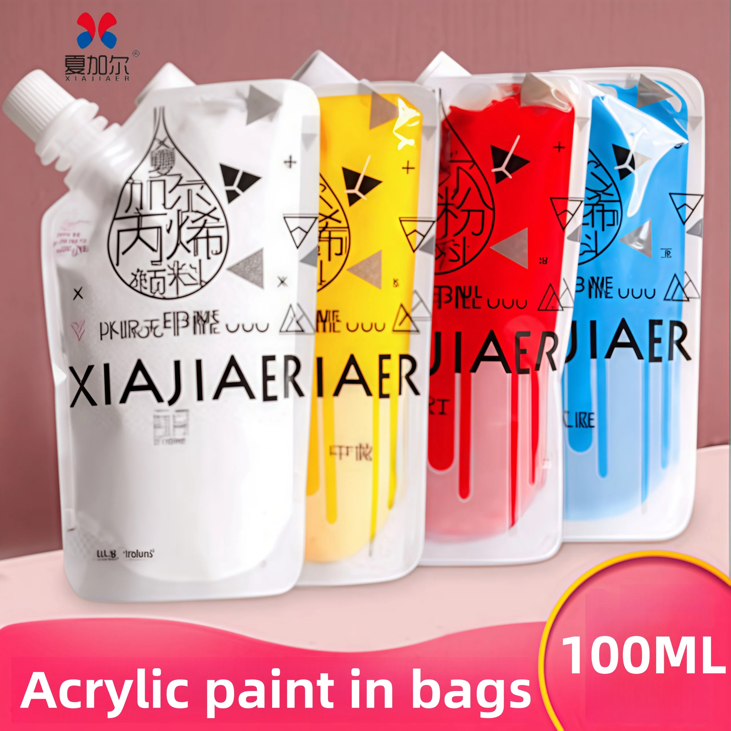 100ML/64 color bag Chagall Acrylic Paint Fine Artist Art Student Painting Graffiti DIY art supplies Acrylic paint