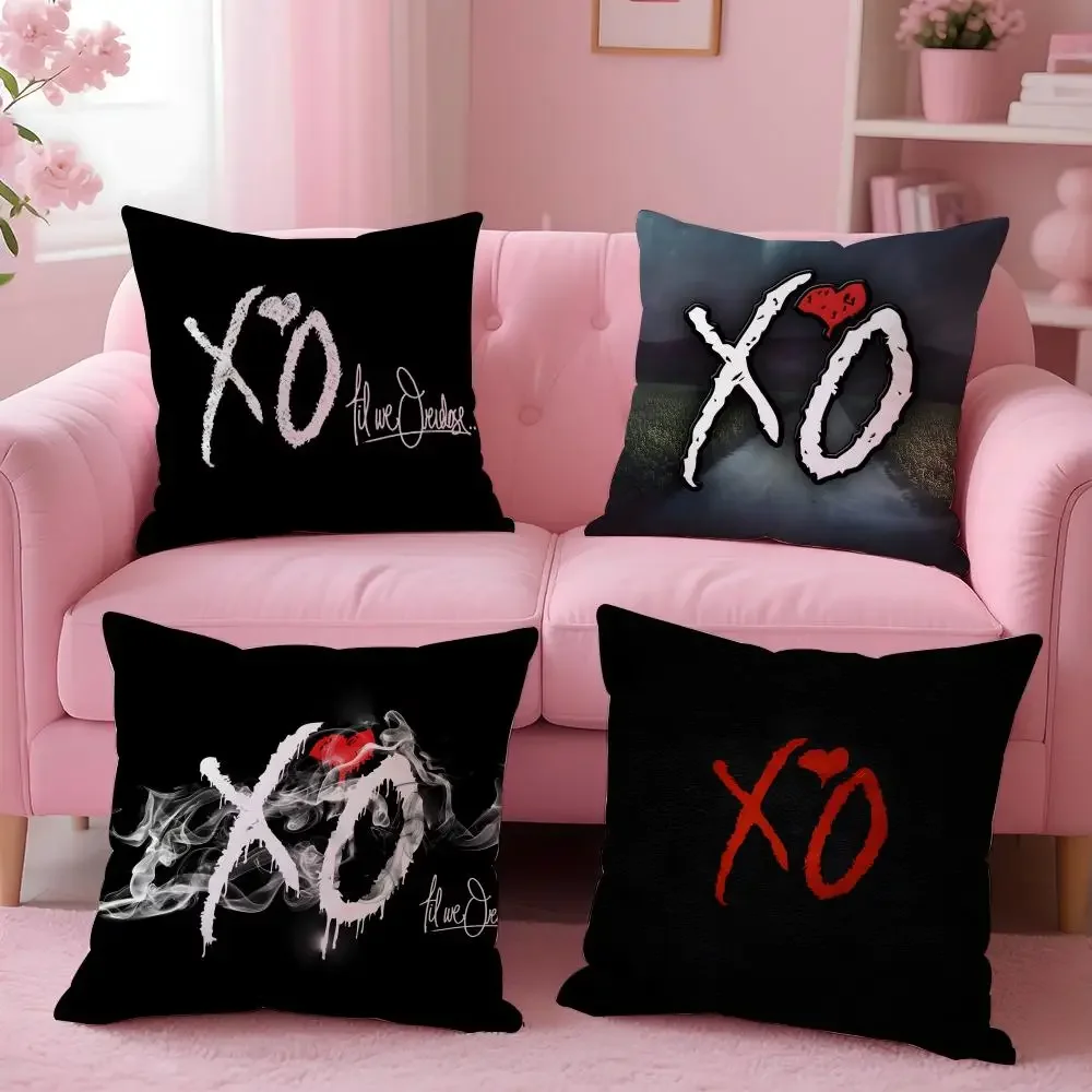 Rapper TThe Weeknded Cushion Cover Cushion Cover Set 4Pcs 50x50 45x45 40x40 Pillowcase Decorative Sofa Home Decor