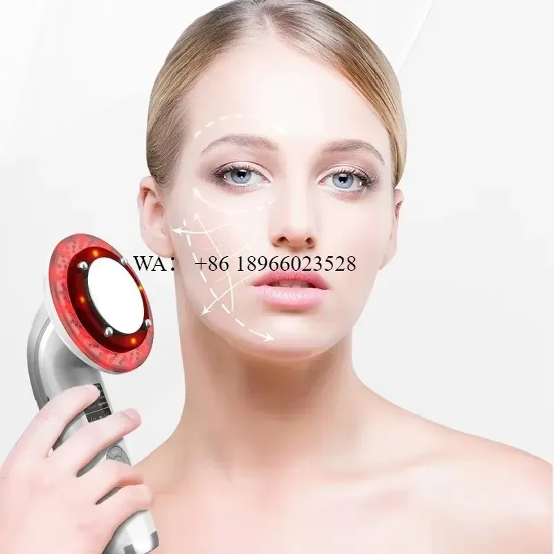 WMWMNU 8 in 1 Rejuvenation Face Massager Tool with 3 Adjustable Levels of Strength Micro current Face Massager Vibrating