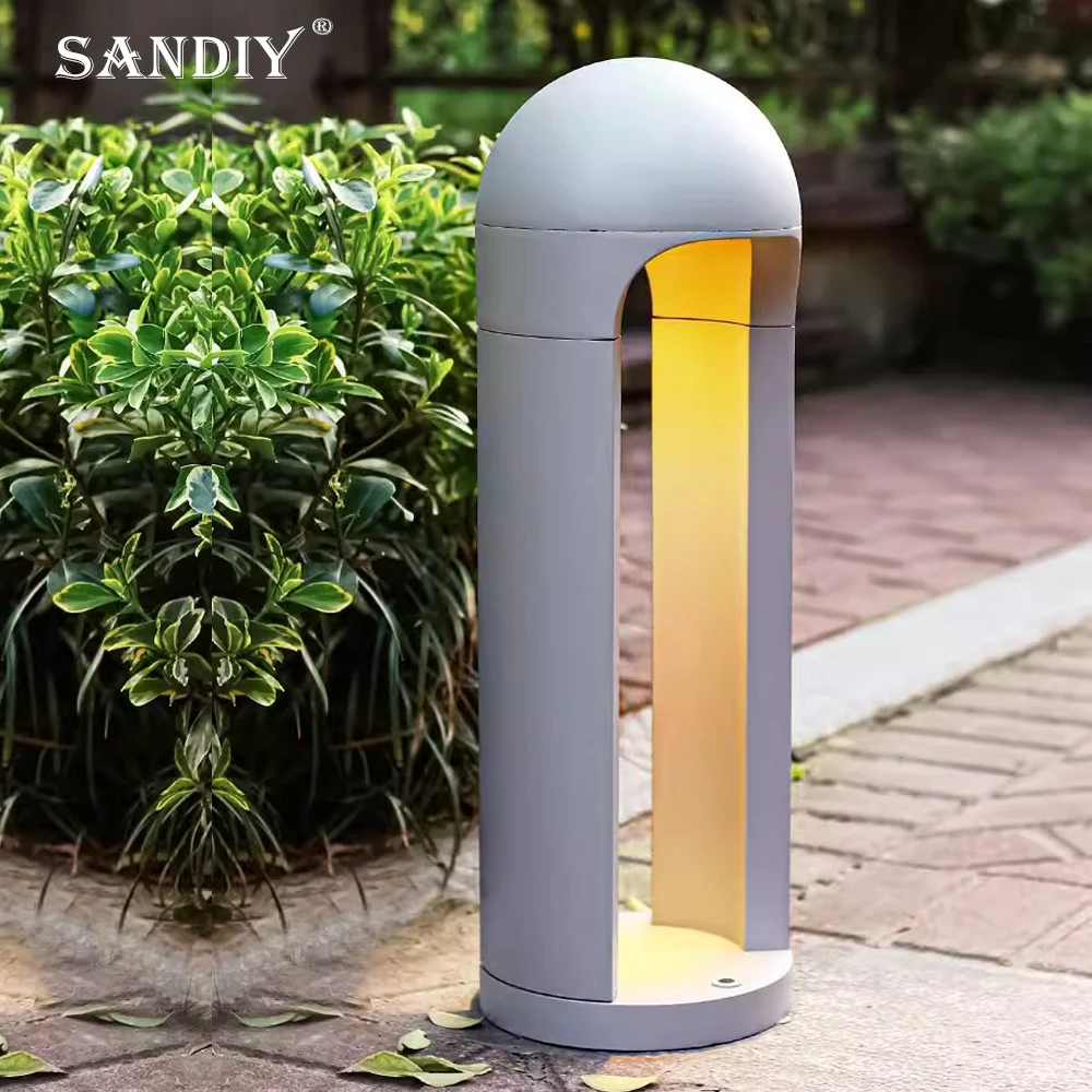 

Outdoor Simple Atmosphere Lawn Lamp Chinese European Outdoor Garden Villa led Landscape Courtyard Pillar Light Park Street Lamps