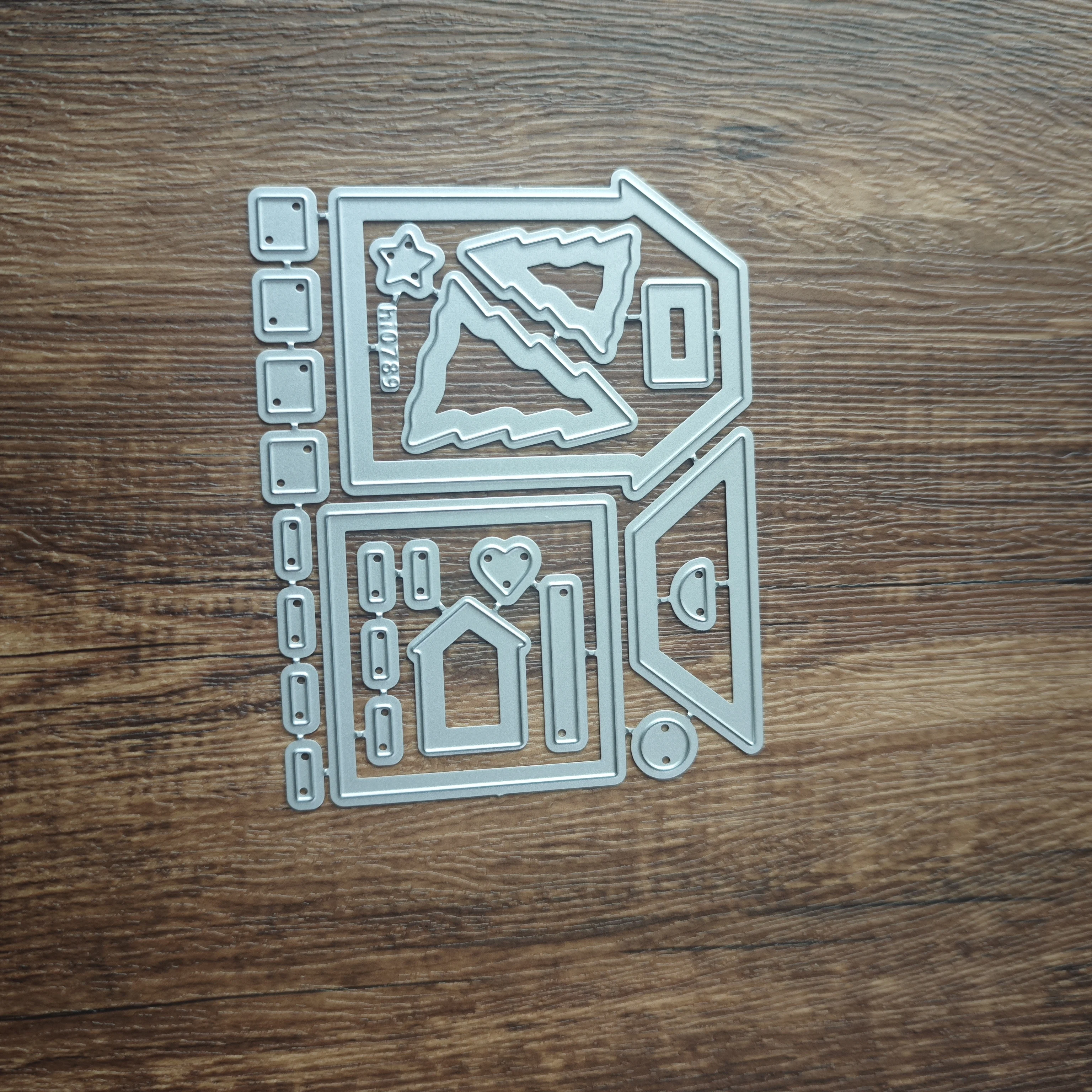 

2024 New Christmas Pineview Place Metal Cutting Dies For DIY Scrapbooking Supplies Paper Craft Album Card Embossing Template Die