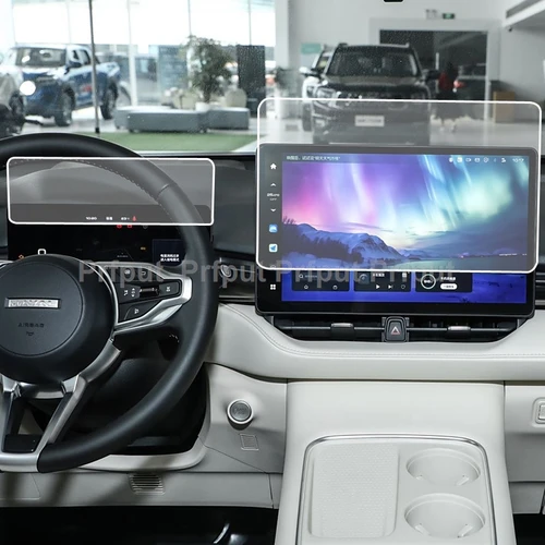 Imagen 2 del producto Protector de pantalla de vidrio templado para Haval h6 4th Gen 2025 2026 navegación gps tablero protección de instrumentos H6 Accesorios