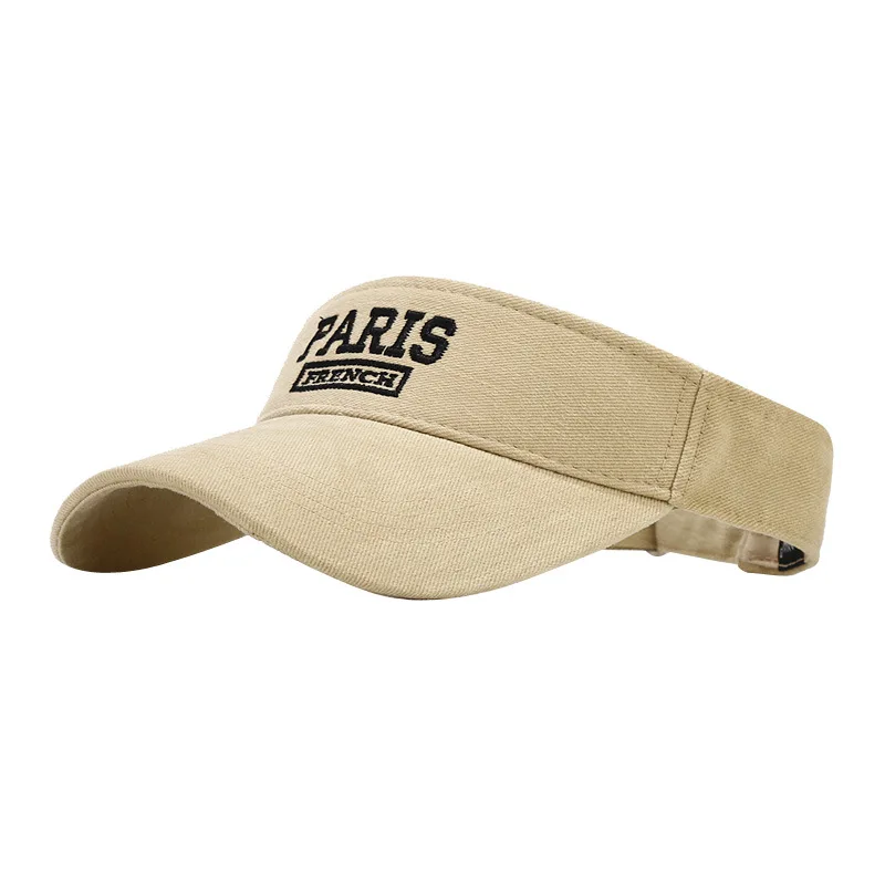Ins Moda Vazio Top Viseira Caps Carta Bordada de Alta Qualidade dos homens Verão das Mulheres Sun Protection Viseiras