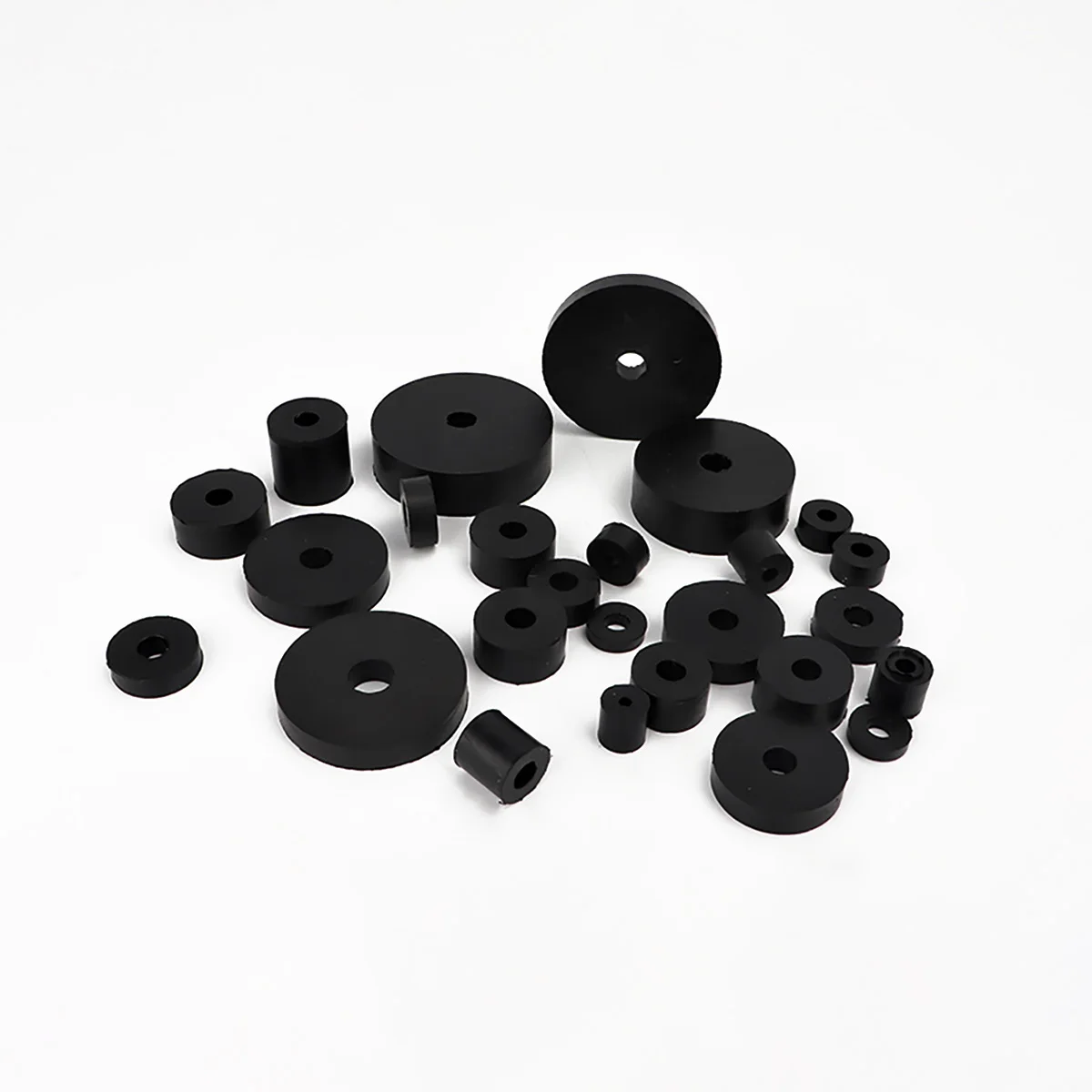 Rubber Anti-Vibration Washers Circular Damping Pads Shock Absorber for HVAC Fan Coil Equipment