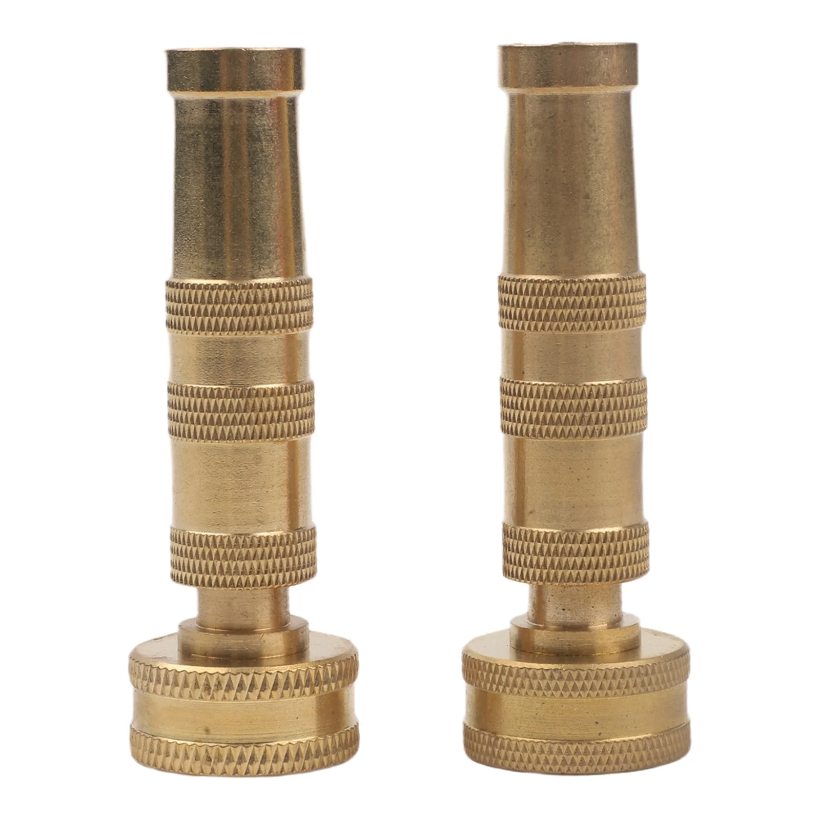

Heavy Duty Garden Hose Nozzle 4 Inch Brass with Adjustable Spray Settings for Uniform Watering of Lawns and Gardens